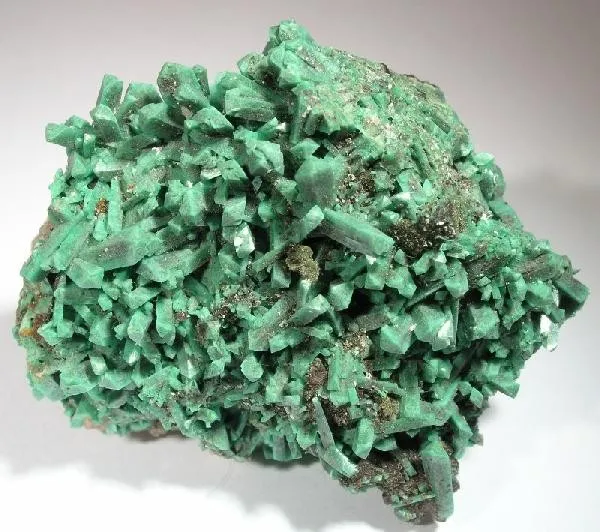 Adamite (Var: Cuprian Adamite) image