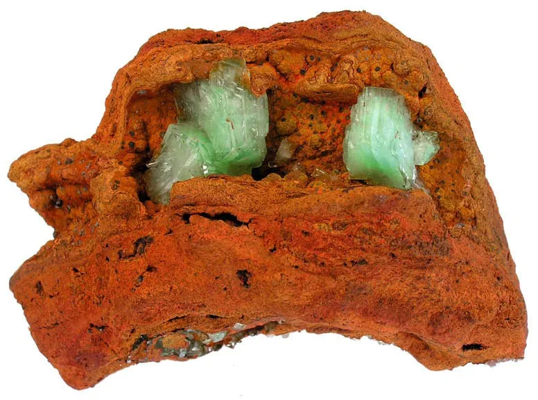 Adamite (Var: Cuprian Adamite) image