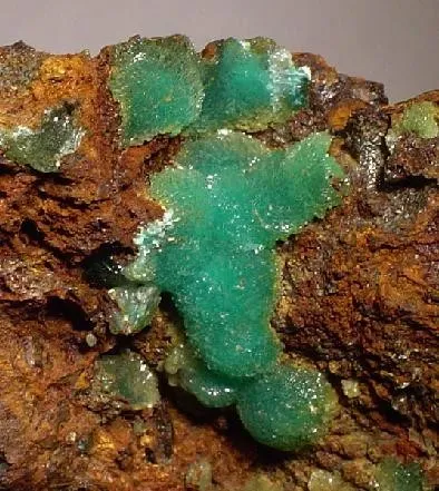 Adamite (Var: Cuprian Adamite) - image 2