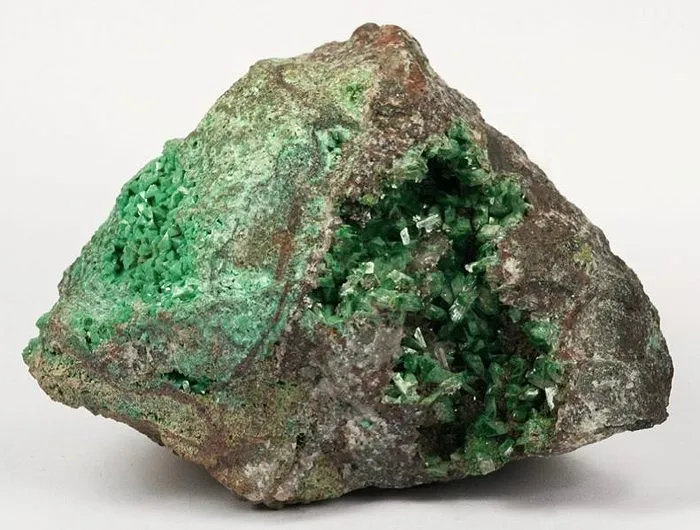Adamite (Var: Cuprian Adamite) image
