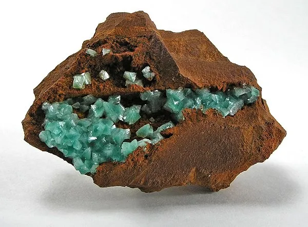 Adamite (Var: Cuprian Adamite) image