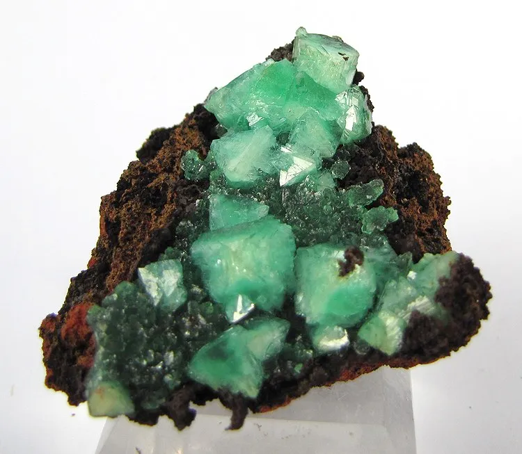 Adamite (Var: Cuprian Adamite) image