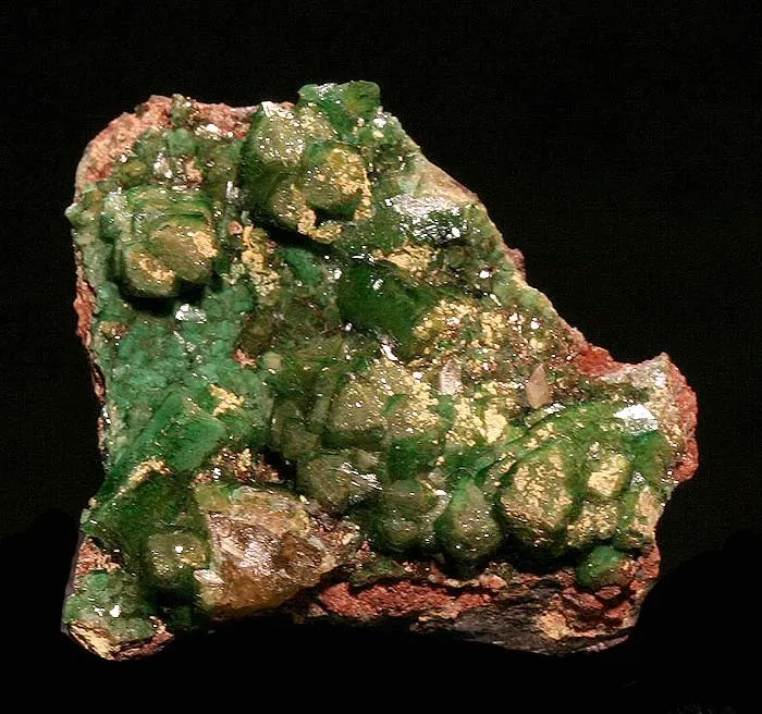 Adamite (Var: Cuprian Adamite), Ferrilotharmeyerite, Beaverite image