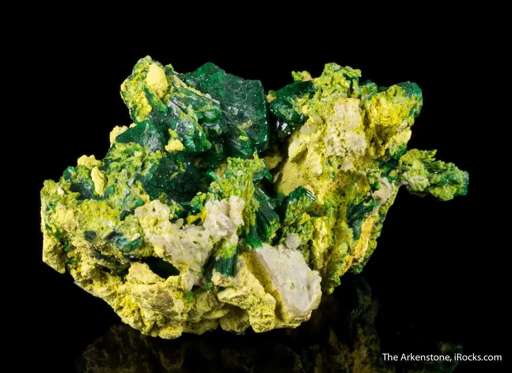 Adamite var. Cuprian - image 4