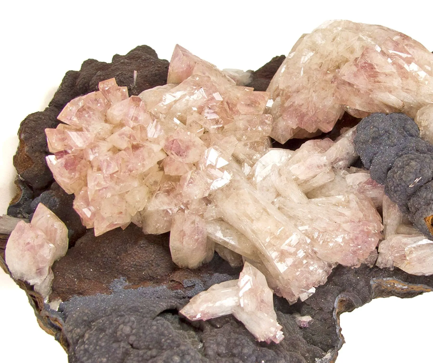 Adamite Var. Manganoan on Goethite - image 6