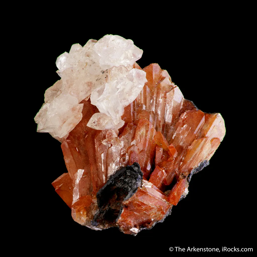 Adamite with Calcite image