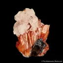 Adamite with Calcite - image 2