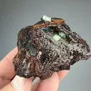 Adamite with Calcite - image 2