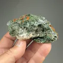 Adamite with Calcite - image 2