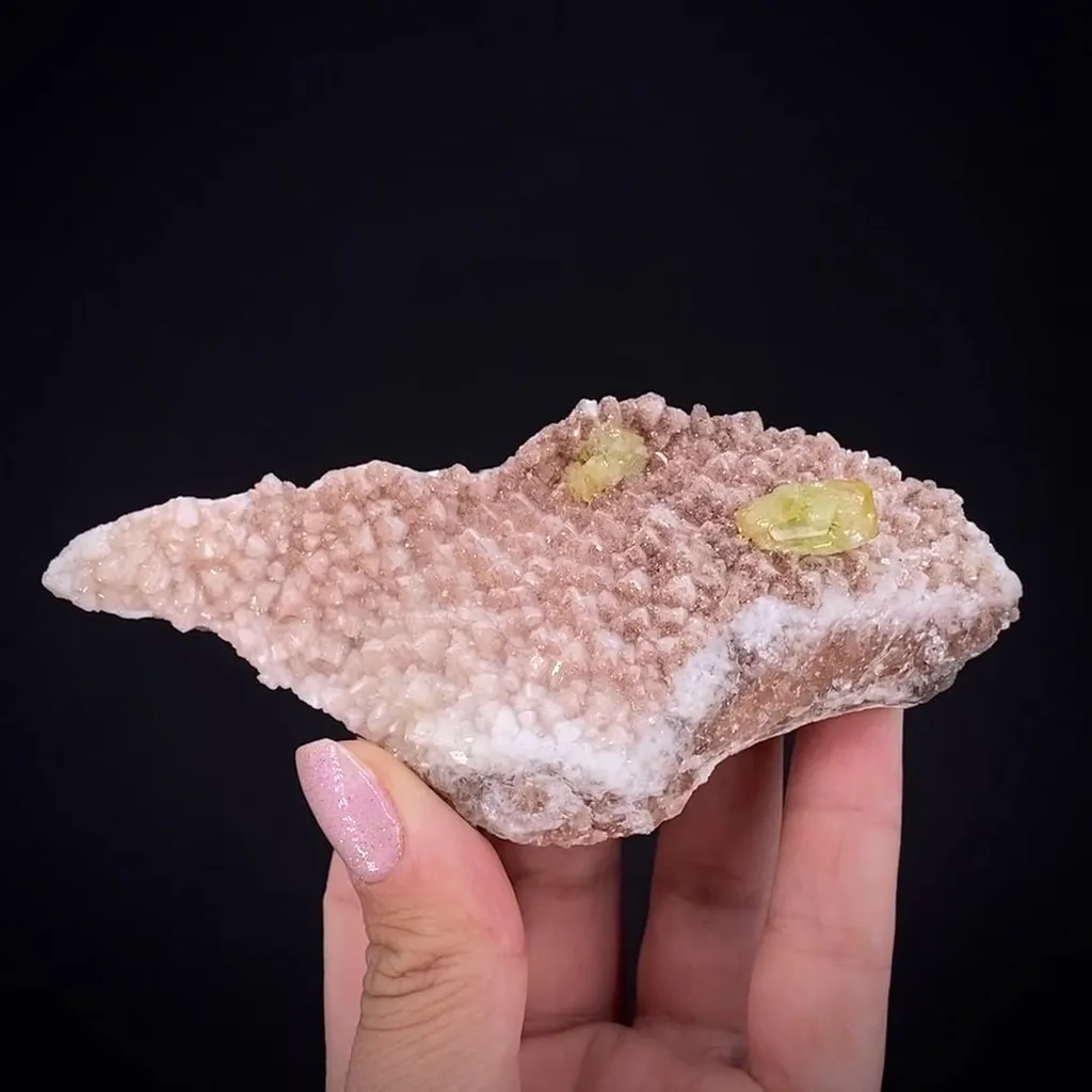 Adamite with Calcite image