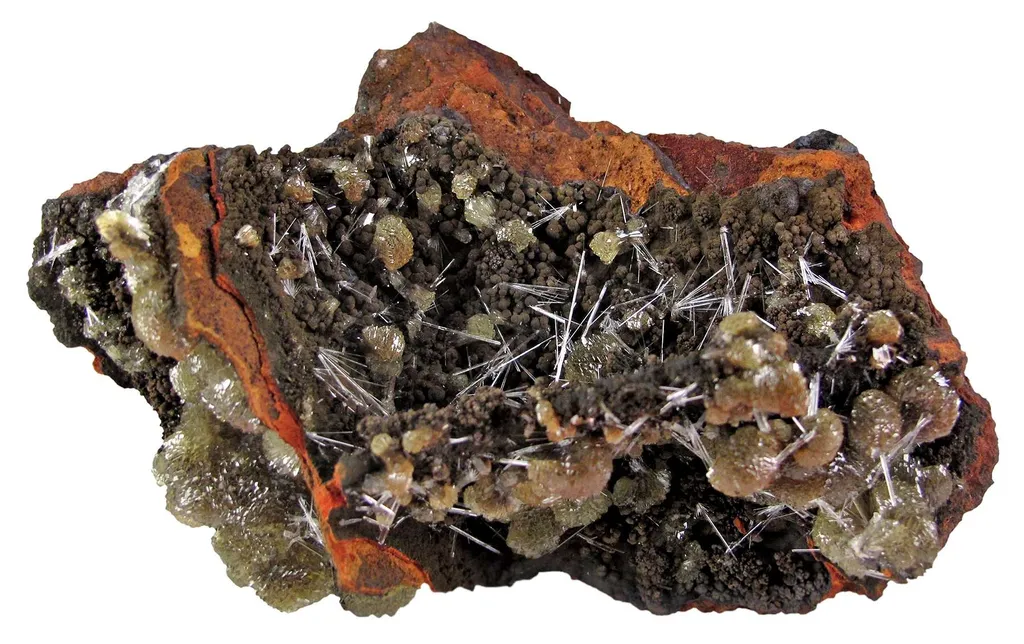 Adamite With Gypsum image