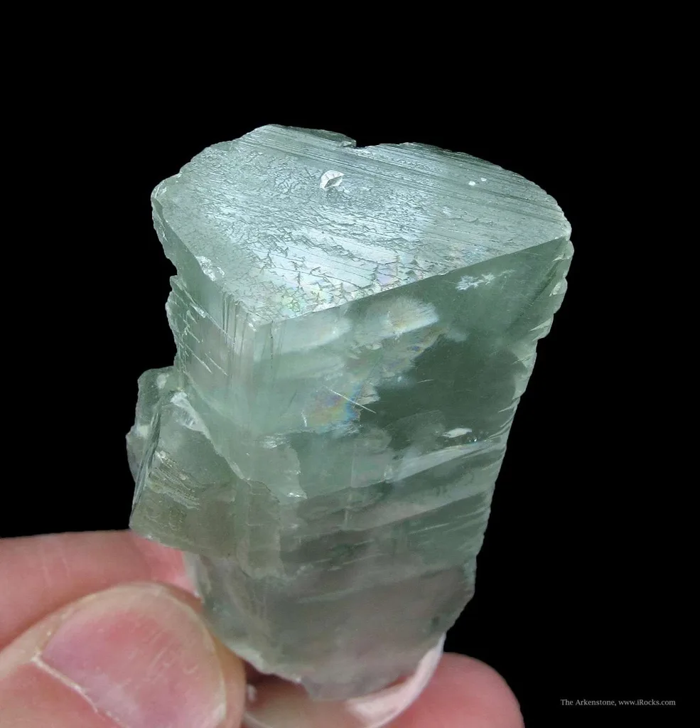 Adularia Included By Byssolite - image 3