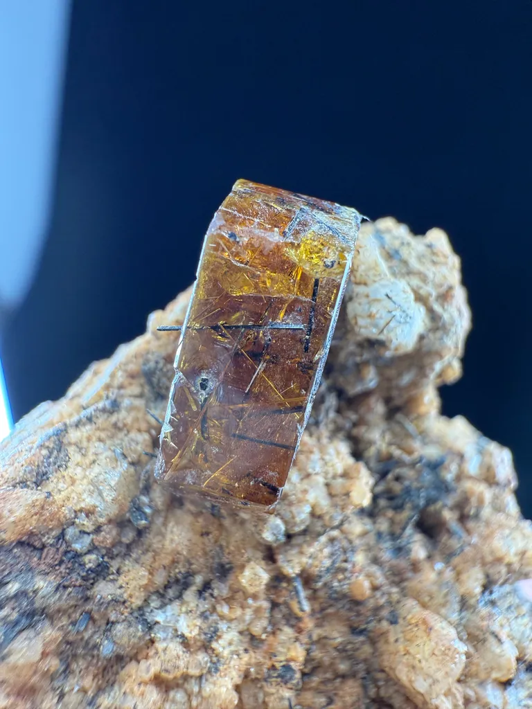 Aegirine, Bastnasite from Pakistan image