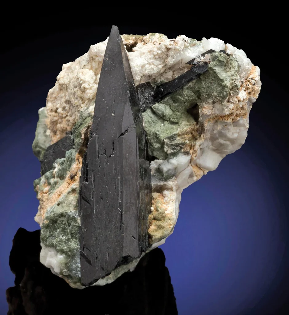 Aegirine from Magnet Cove, Arkansas, USA image