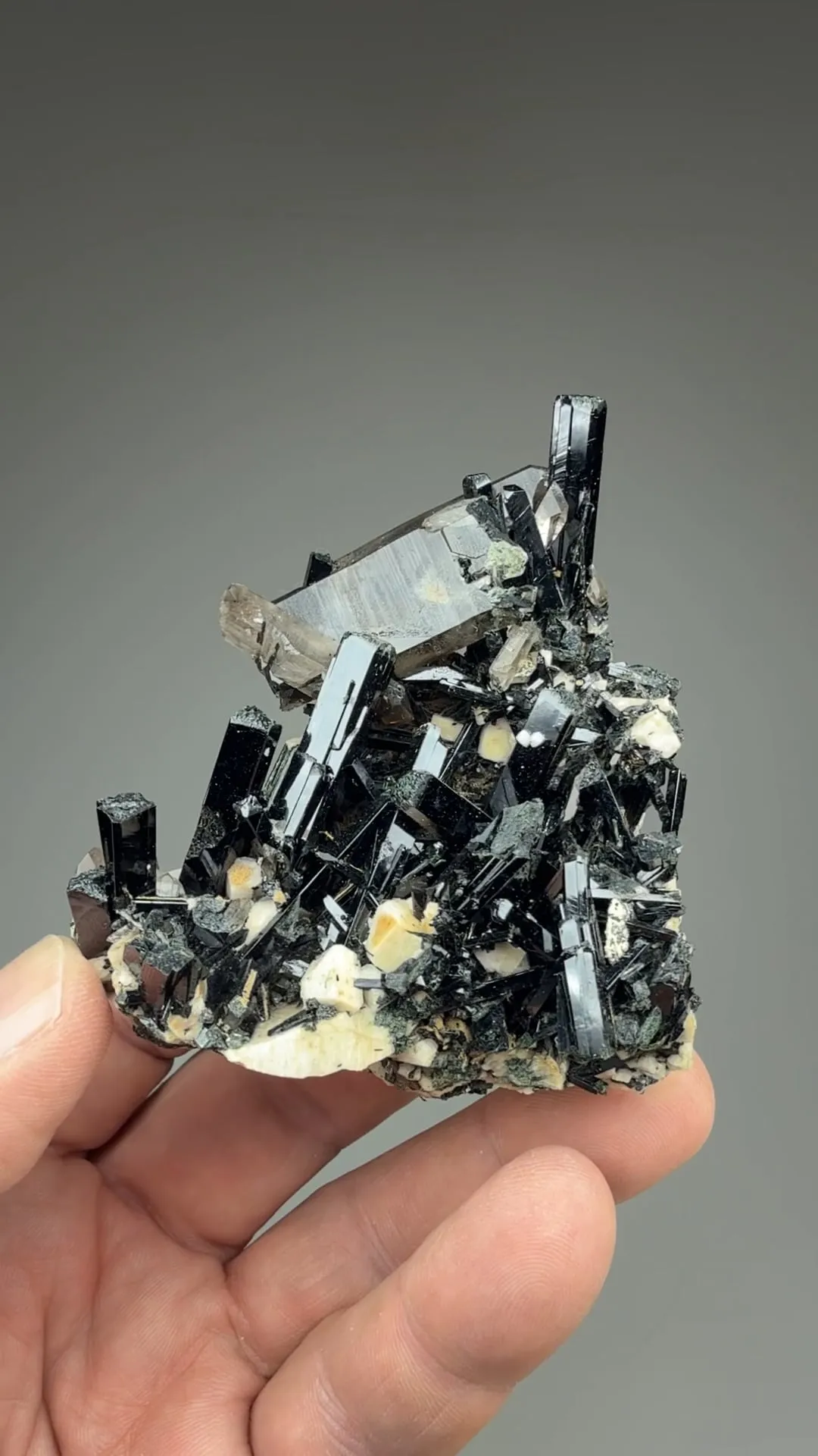 Aegirine with Quartz - image 2