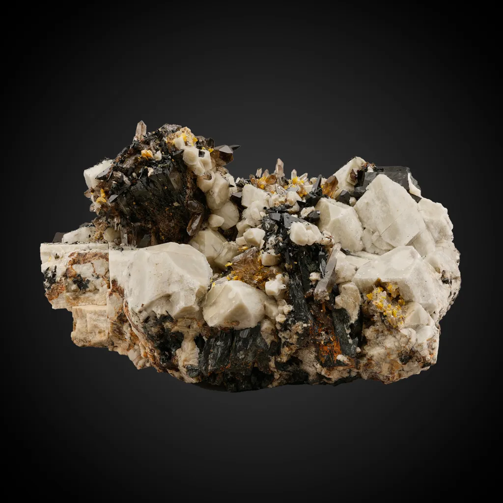 Aegirine, Zircon, Parisite, Microcline image