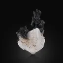 Aeigrine Augite On Calcite - image 1