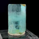 Aesthetic Blue Aquamarine With unique Pattern on Crystal - image 1