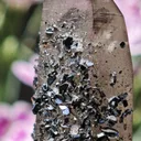 Aesthetic Smoky Quartz with Lustrous Hematite – Swiss Alpine Specimen - image 1