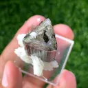Afghan Double Terminated Tricolor Tourmaline Crystal, Tourmaline with Cleavelandite Albite - image 6
