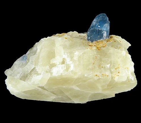 Afghanite, Calcite image