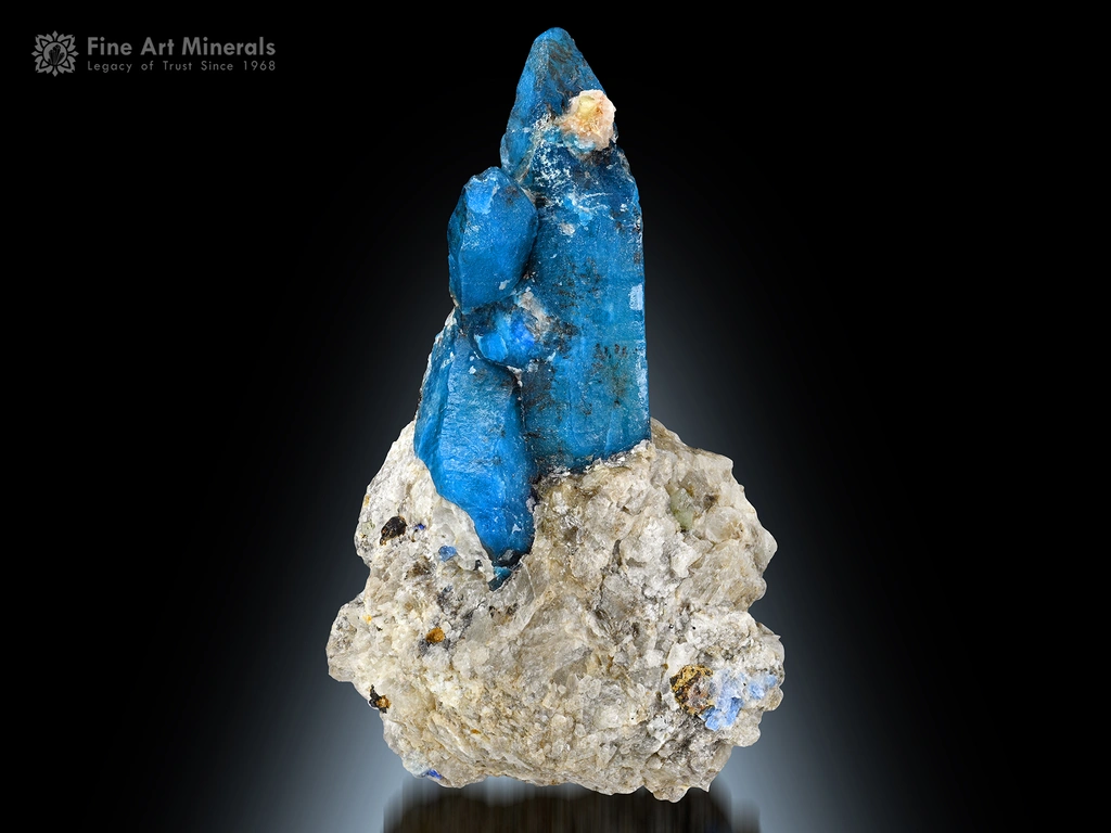Afghanite from Sar-e-Sang, Kuran wa Munjan District, Badakhshan, Afghanistan image