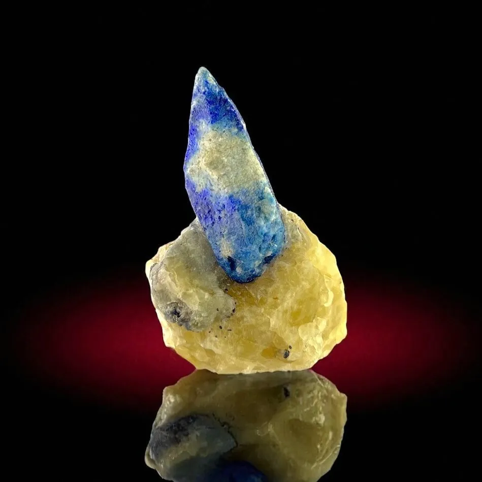 Afghanite on Calcite image