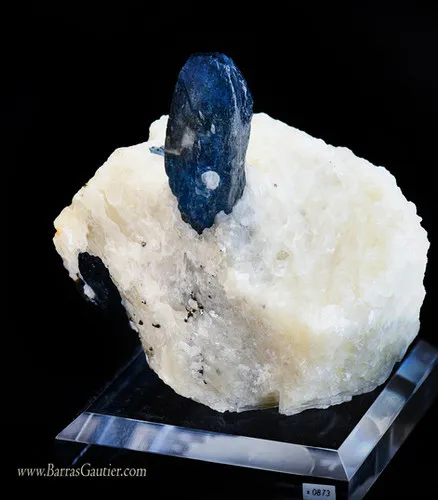 Afghanite on Calcite - image 2