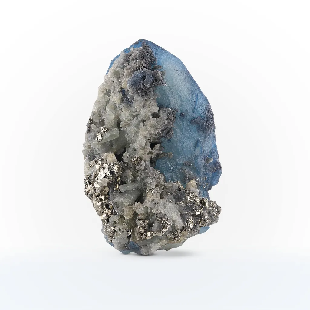 Afghanite with Pyrite image