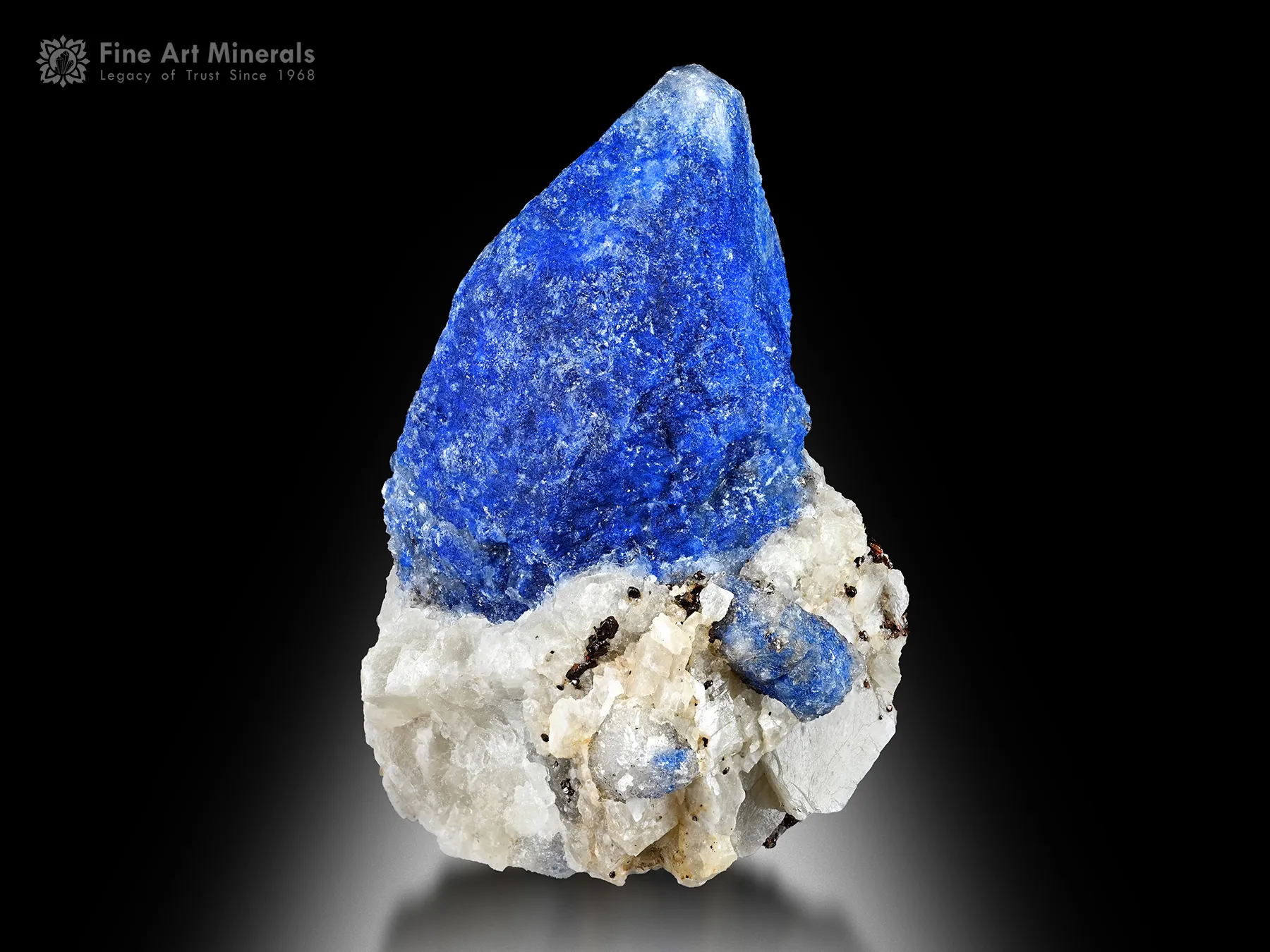 Afghanite with Pyrite on Matrix from Afghanistan - image 1