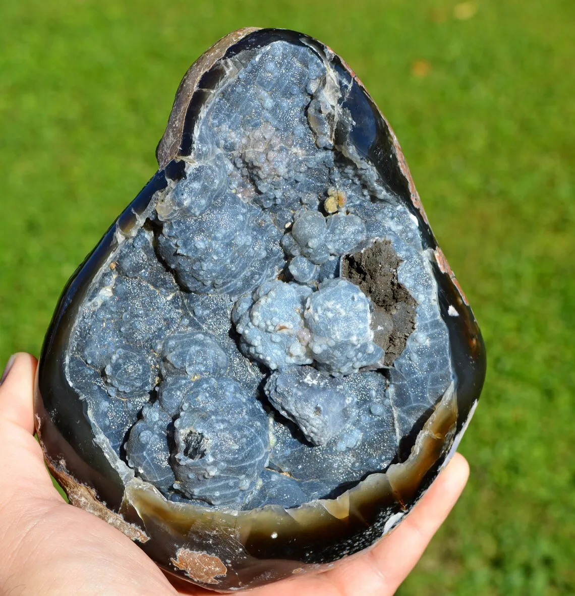 Agate and Chalcedony 1954 grams - Soledade, Rio Grande do Sul, Brazil - image 1