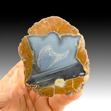 Agate from Blue Bed #1, Oregon, USA