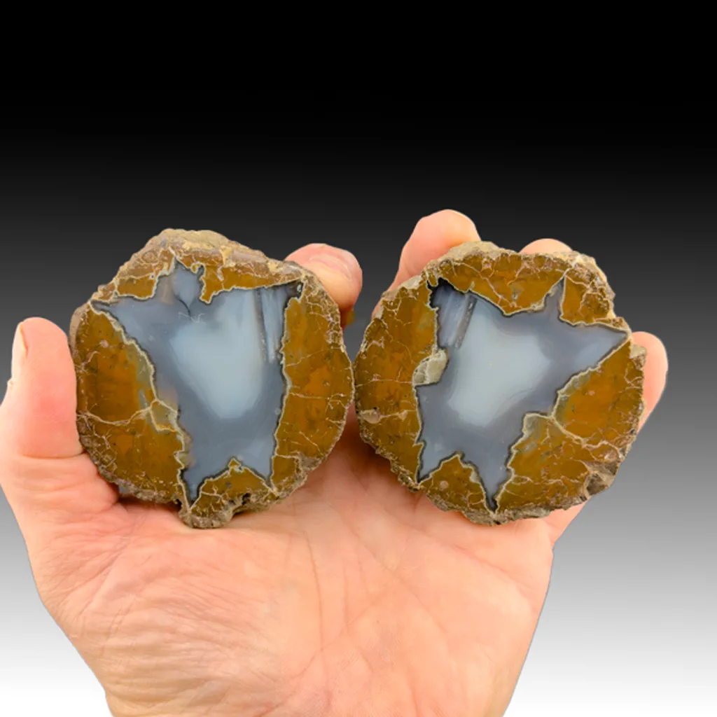 Agate from Blue Bed #1, Oregon, USA - image 1