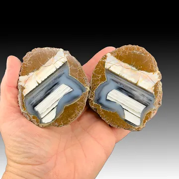 Agate from Blue Bed #1, Oregon, USA