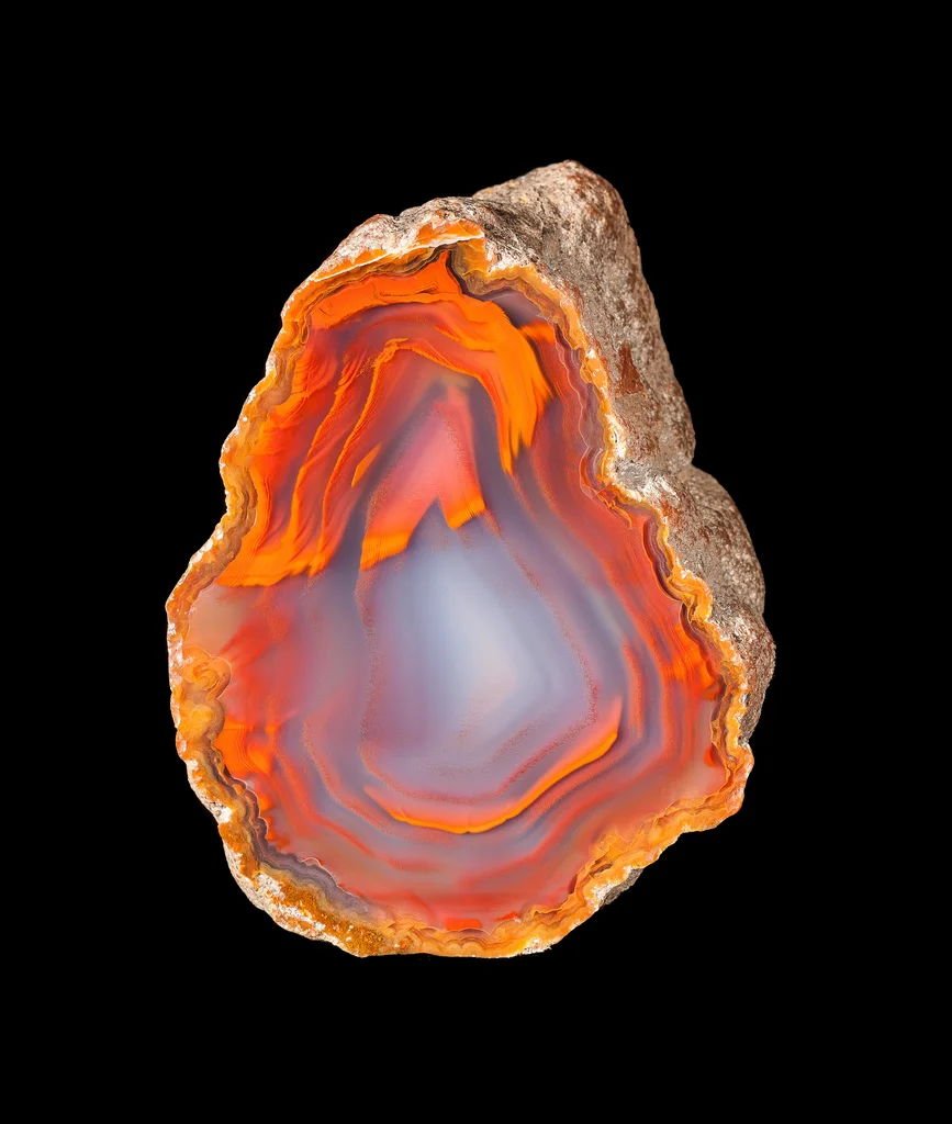 Agate from El Apache Agate, Chihuahua, Mexico image