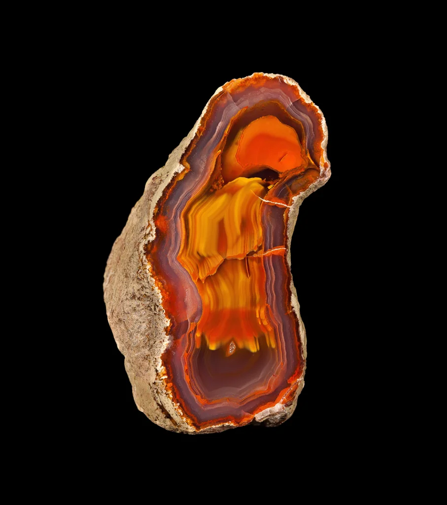 Agate from El Apache Agate, Chihuahua, Mexico image