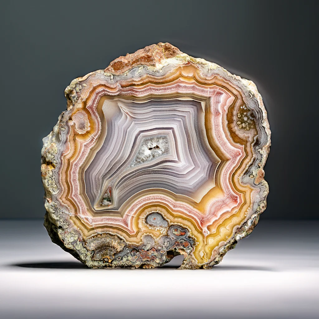 Agate from Estacion Ojo Laguna, Chihuahua, Mexico image