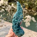 Agate from Indonesia, West Sulawesi Province, Mamuju Regency, Grape Agate mines - image 6