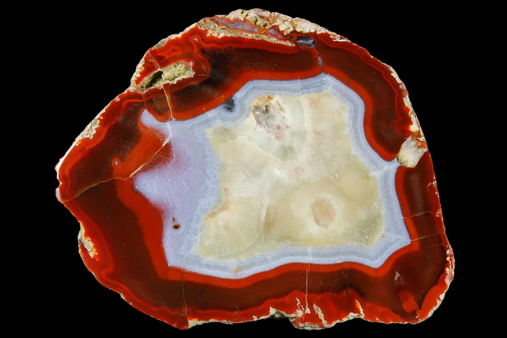 Agate from Mexico, Chihuahua, El Apache Agate image