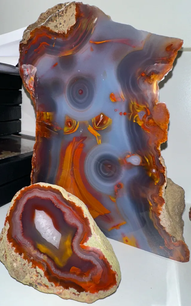 Agate from Mexico, Chihuahua, El Apache Agate - image 2