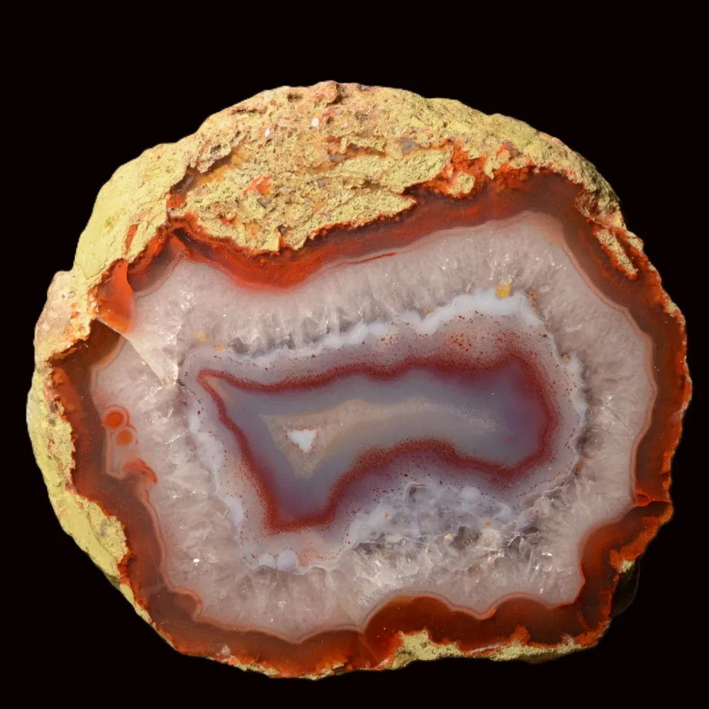 Agate from Mexico, Chihuahua, El Apache Agate image