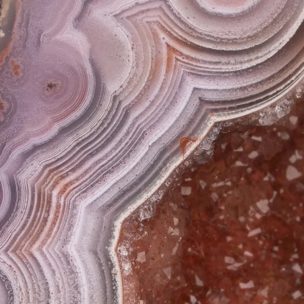 Agate from Mexico, Chihuahua, Estacion Ojo Laguna - image 2