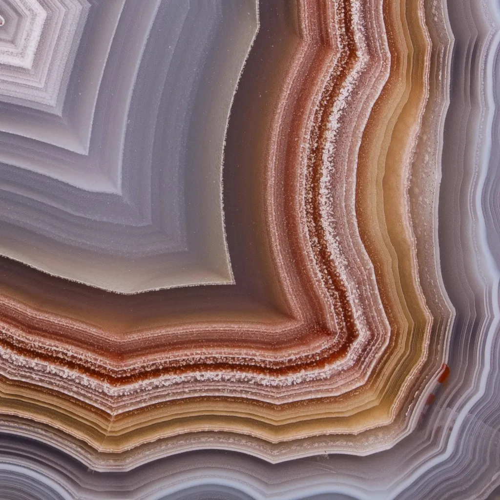 Agate from Mexico, Chihuahua, Estacion Ojo Laguna - image 3