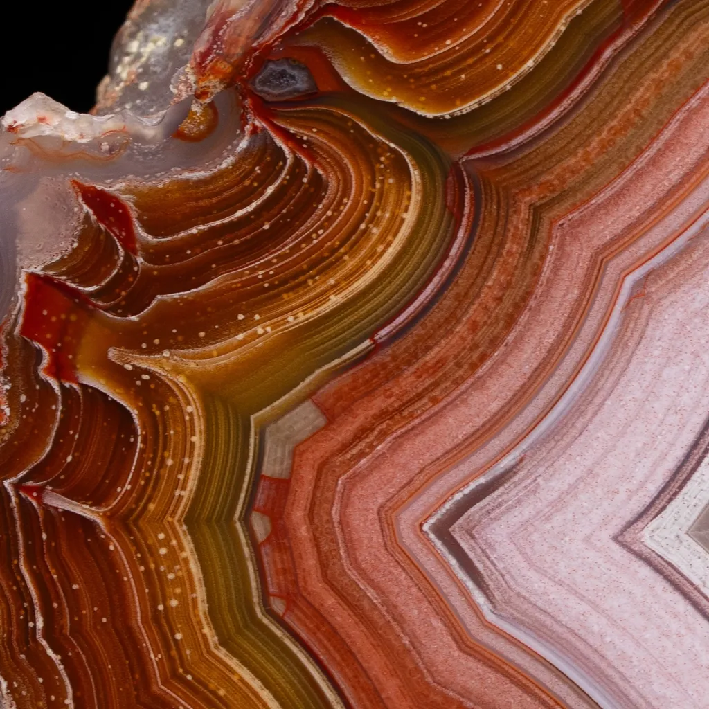 Agate from Mexico, Chihuahua, Estacion Ojo Laguna - image 3