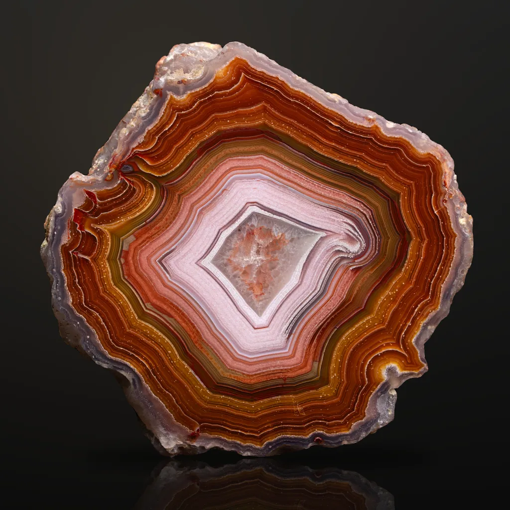 Agate from Mexico, Chihuahua, Estacion Ojo Laguna image