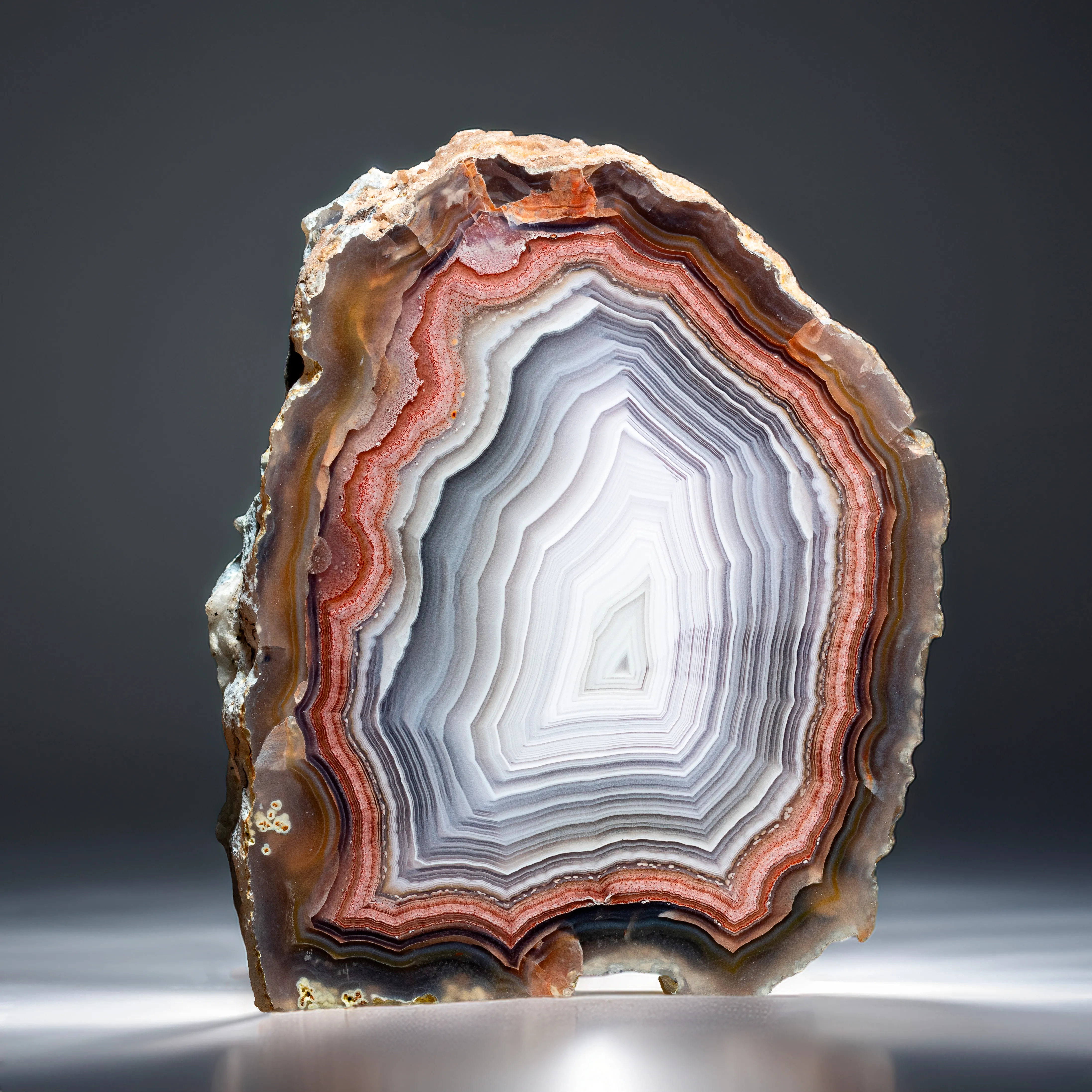 Agate from Mexico, Chihuahua, Estacion Ojo Laguna - image 1