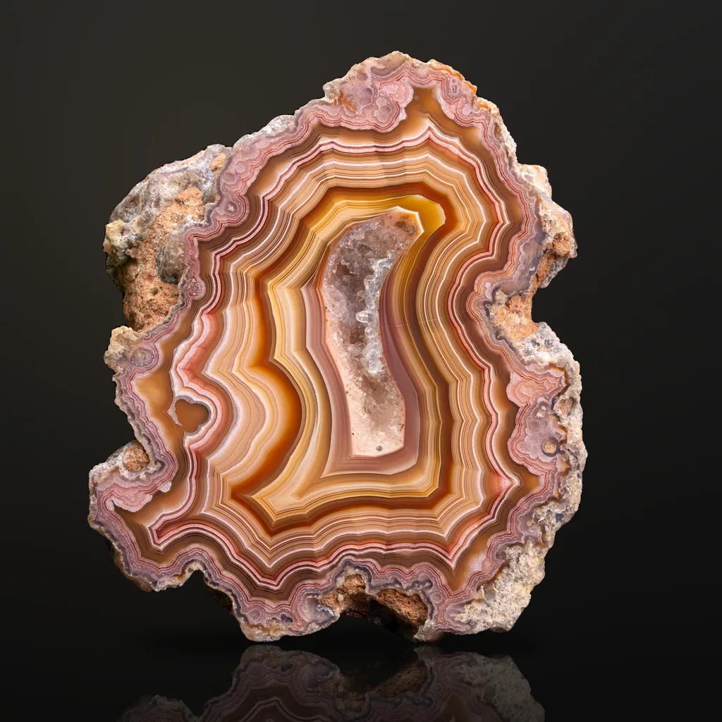 Agate from Mexico, Chihuahua, Estacion Ojo Laguna image