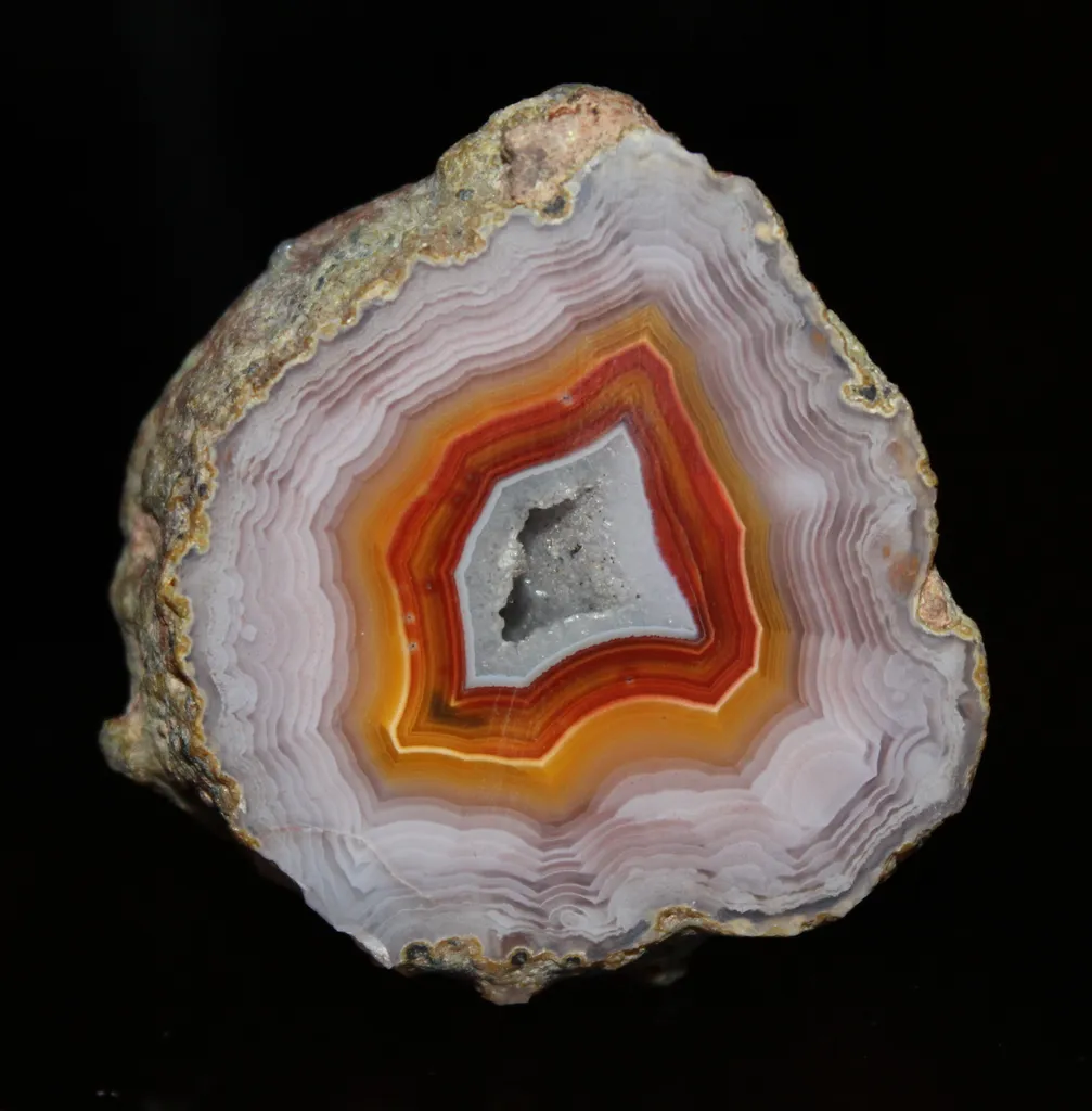 Agate from Mexico, Chihuahua, Estacion Ojo Laguna image