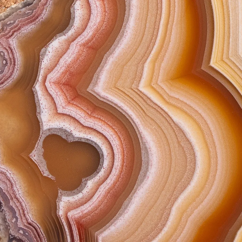 Agate from Mexico, Chihuahua, Estacion Ojo Laguna - image 4