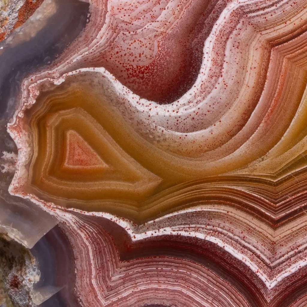 Agate from Mexico, Chihuahua, Estacion Ojo Laguna - image 2
